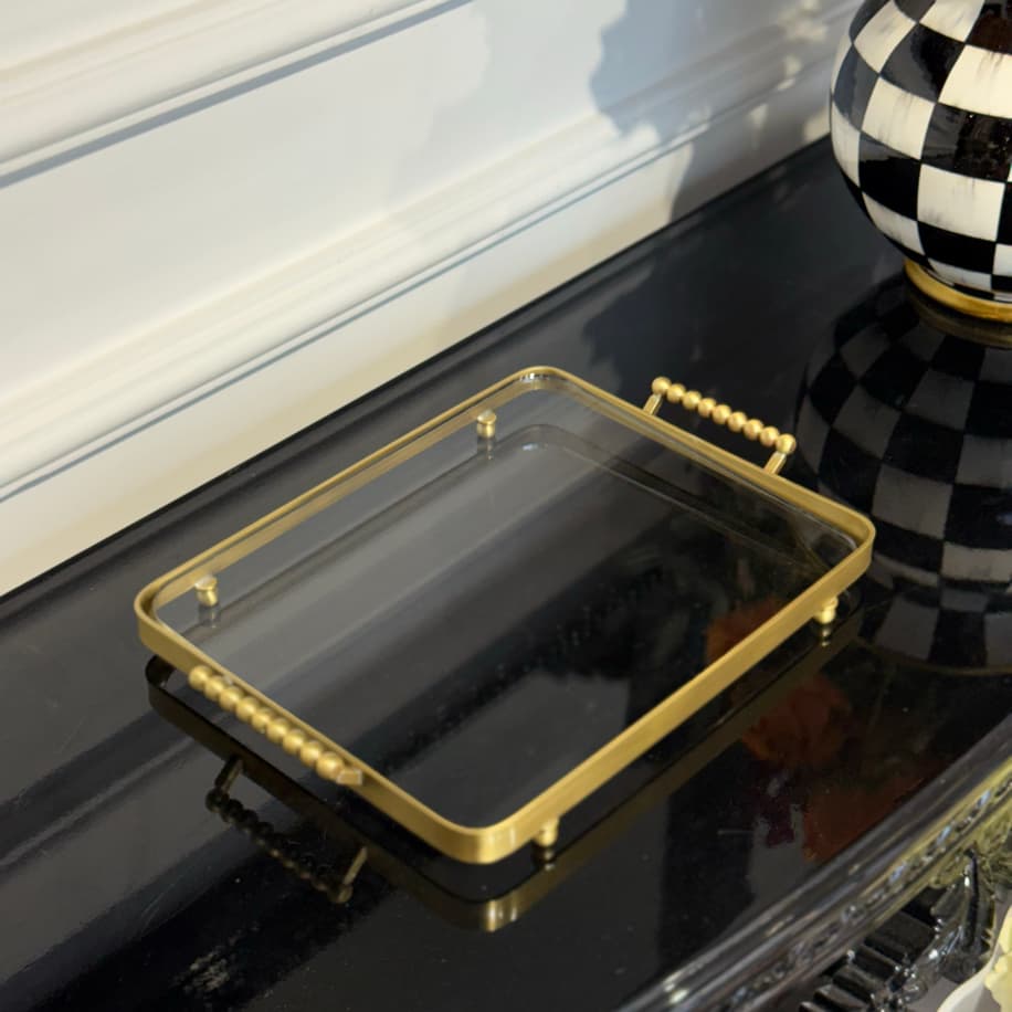 Premium Küçük Boy Pirinç Tepsi