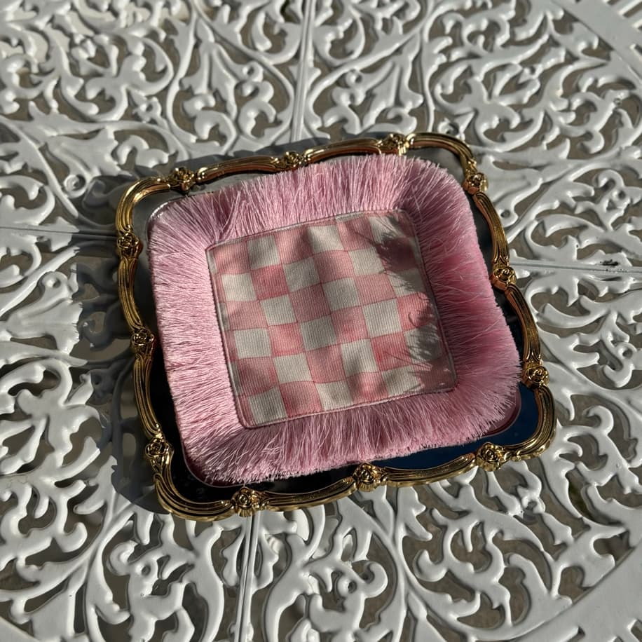 Pembe Damalı Peçete